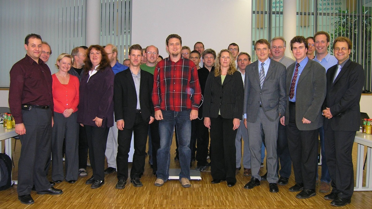 Die Mitglieder der AG IT-Infrastruktur und Qualitätsmanagement 2005