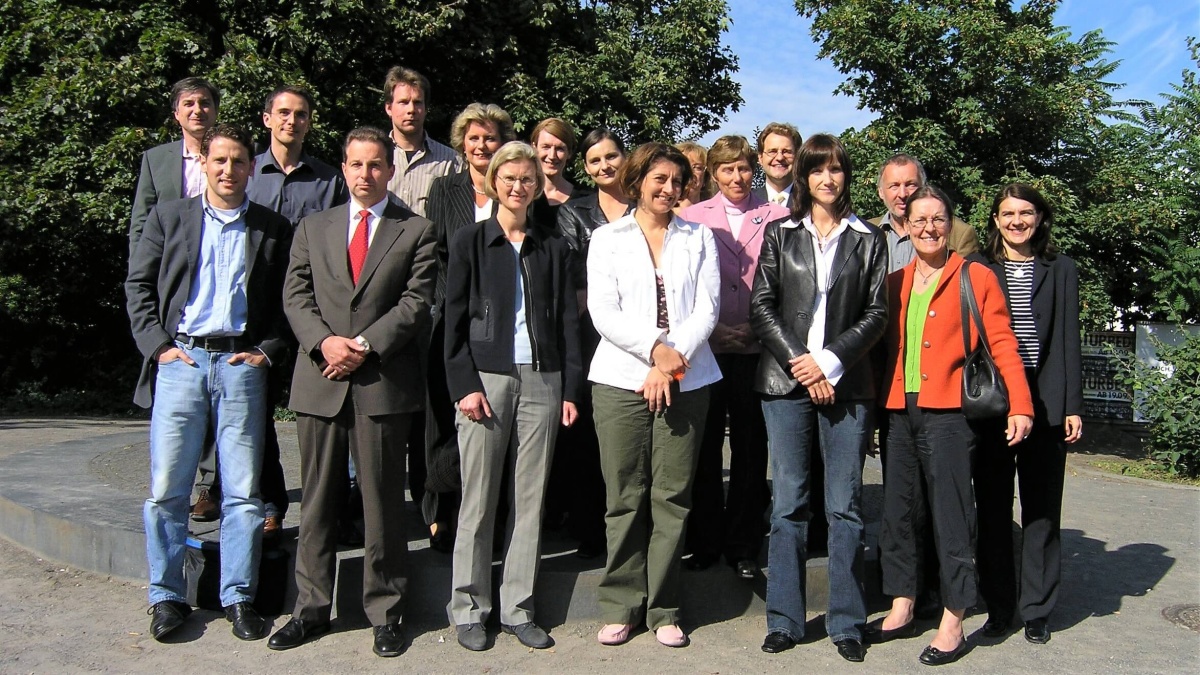 Die Mitglieder der Arbeitsgruppe Netzwerkkoordination 2005