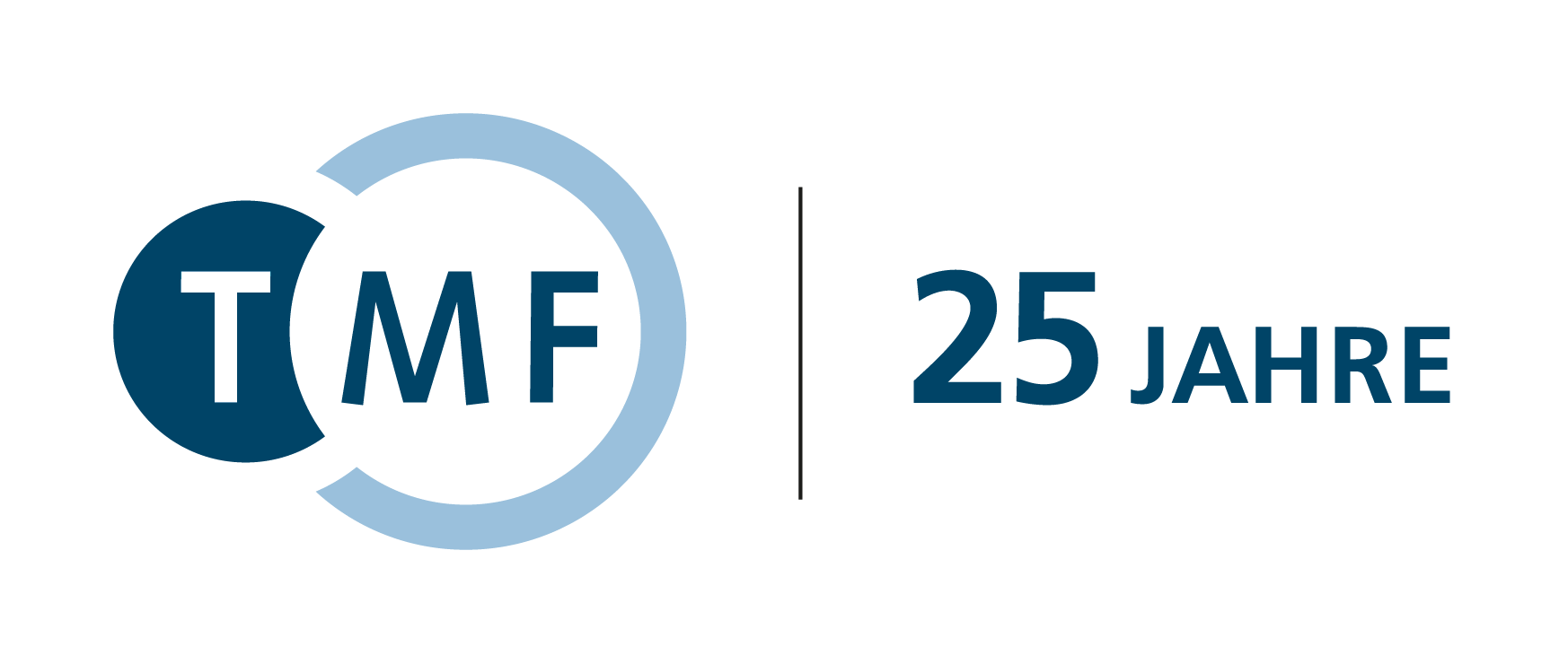 "25 Jahre TMF"-Logo