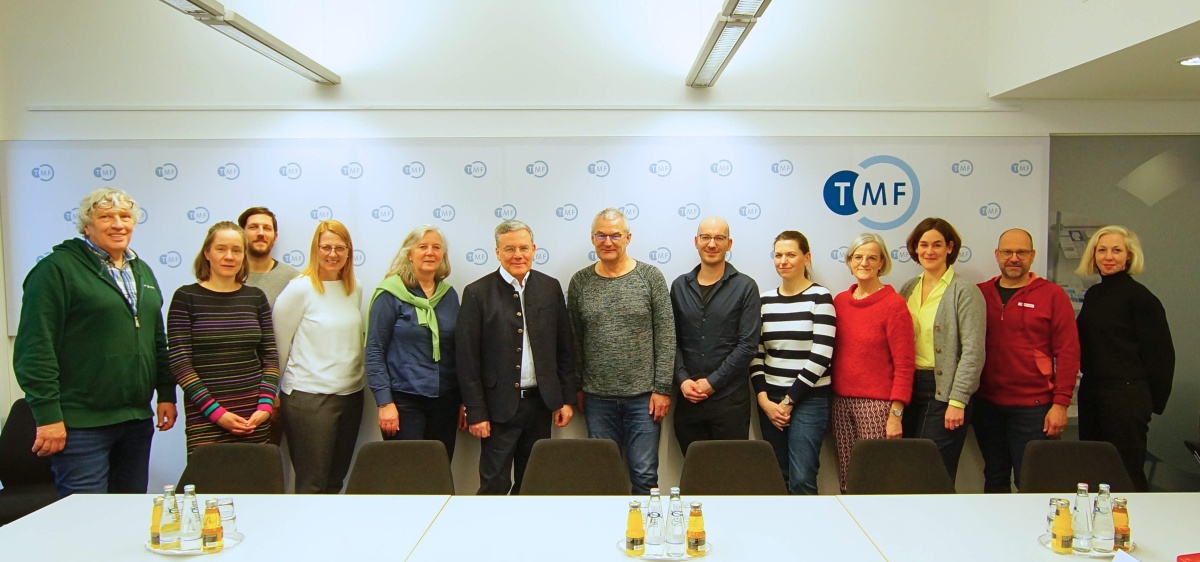 Die TMF-Arbeitsgruppe Biobanken im Januar 2025