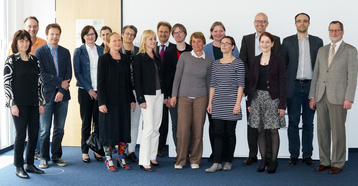 Die Mitglieder der Arbeitsgruppe Netzwerkkoordination 2014