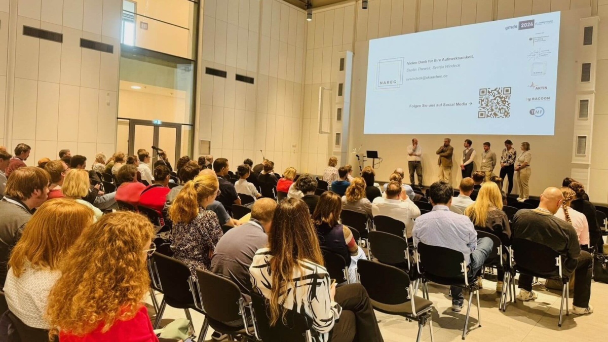 GDNG-Workshop Das Publikum beim GDNG-Workshop auf der GMDS 2024
