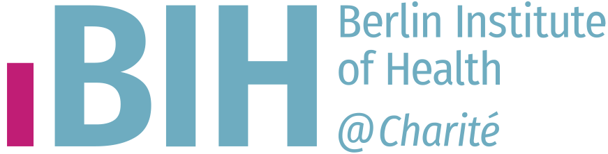 Berlin Institute of Health (BIH) Das Logo des Berlin Institute of Health, kurz BIH
