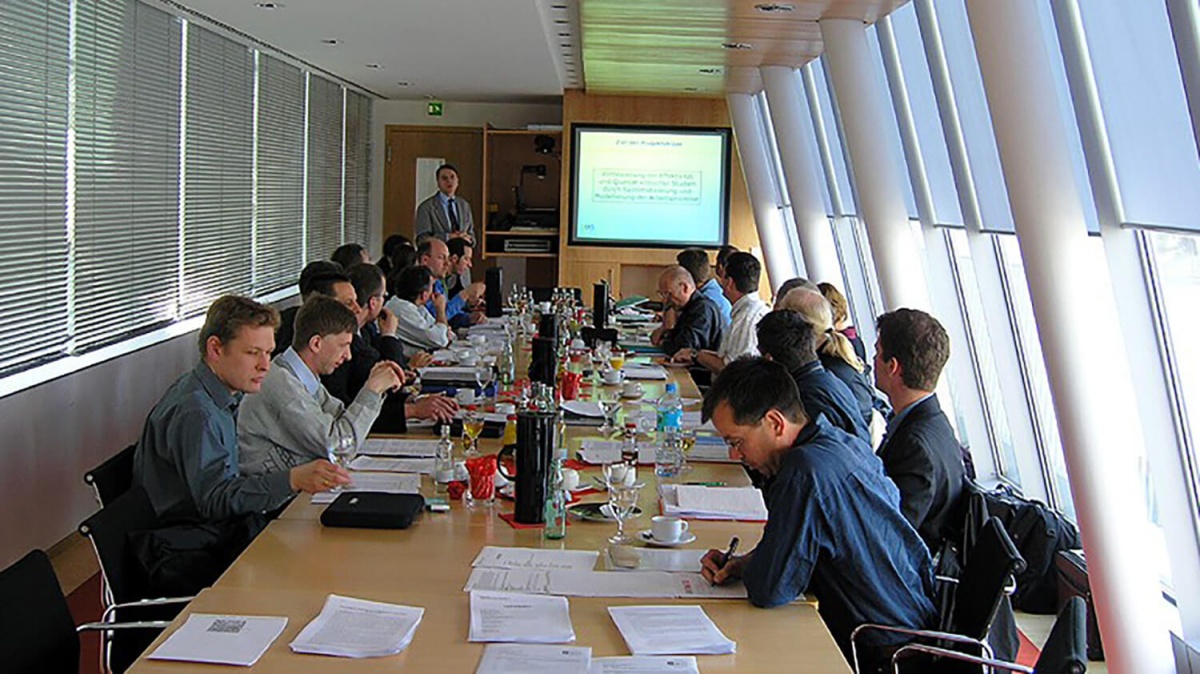 Die AG IT-Infrastruktur während der ersten TMF-Sitzungswoche 2005