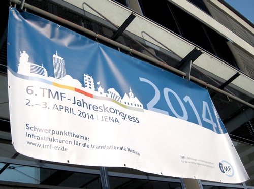 Banner draussen TMF Jahreskongress 2014