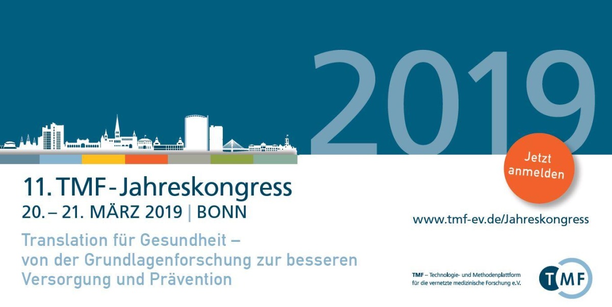 Banner vom TMF-Jahreskongress 2019
