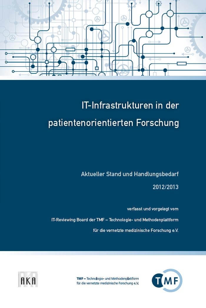 Cover IT-Infrastrukturen in der patientenorientierten Forschung 2014