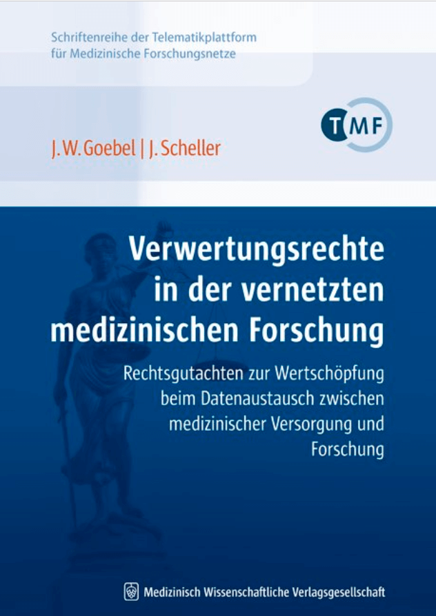 Cover der Verwertungsrechte in der vernetzten medizinischen Forschung