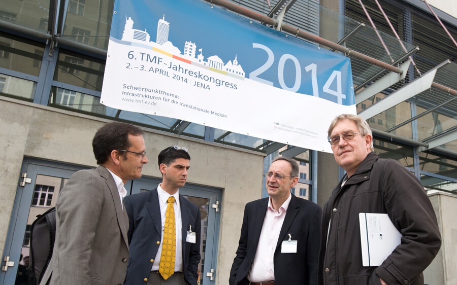 Gespräch draußen TMF Jahreskongress 2014