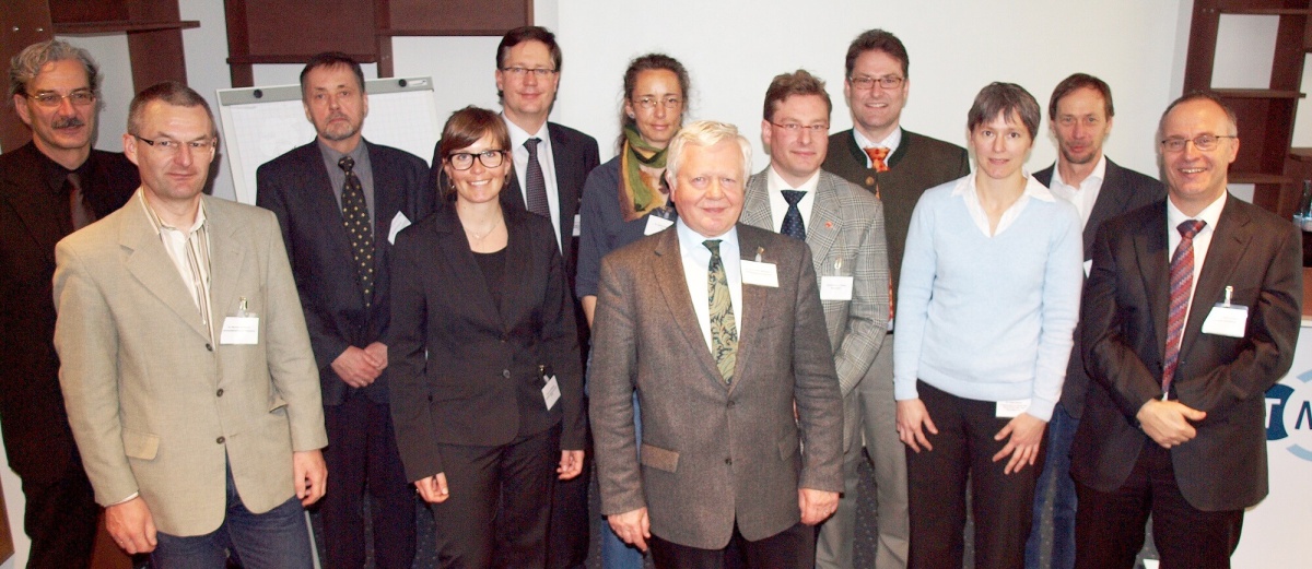 Gruppenfoto Referenten Kick-Off Meeting Nationale Biobanken Initiative 2011