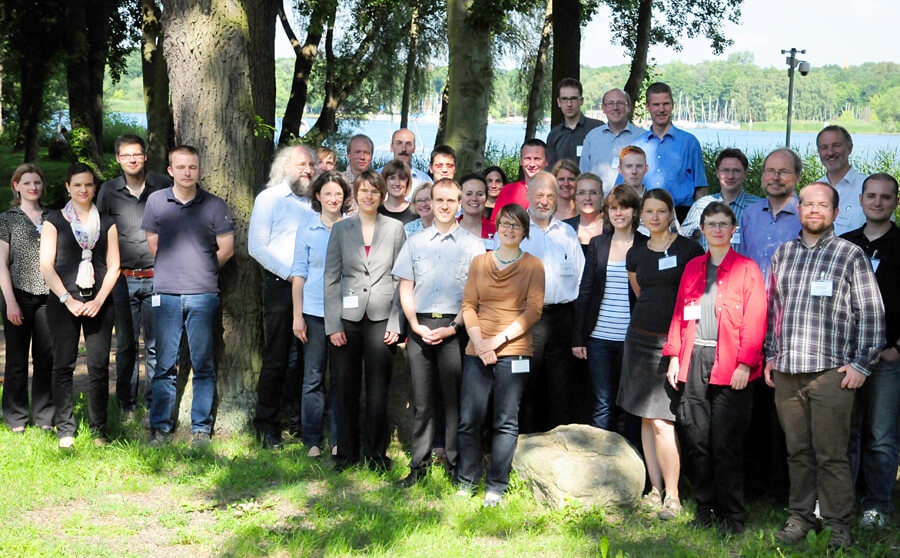 Teilnehmer und Referenten der TMF-School 2012