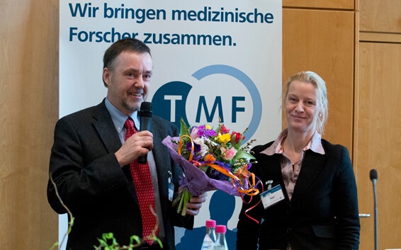 Prof. Dr. Michael Krawczak und Dr. Silke Argo