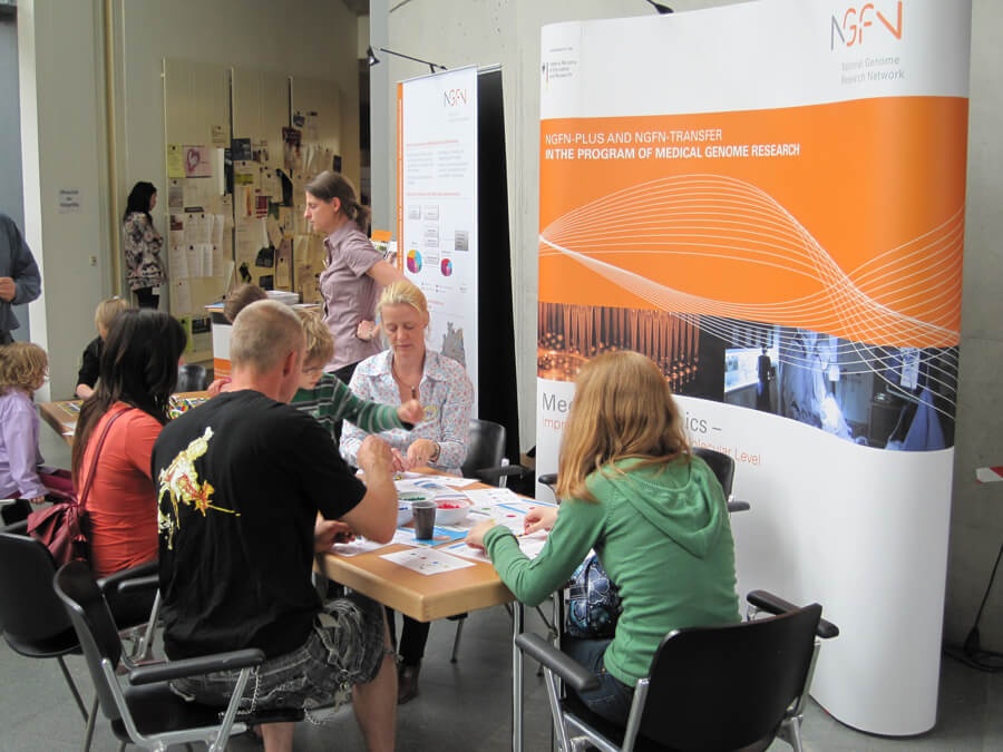 NGFN Stand Lange Nacht der Wissenschaften 2011