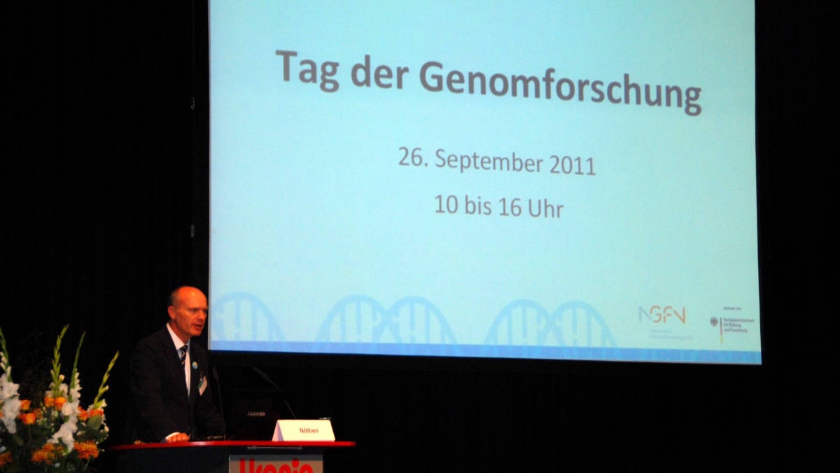 Nöthen Tag der Genomforschung 2011