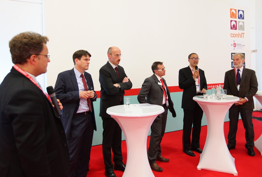 Podiumsdiskussion conhIT 2014