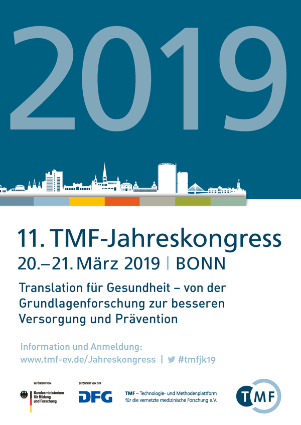 Poster vom TMF-Jahreskongress 2019