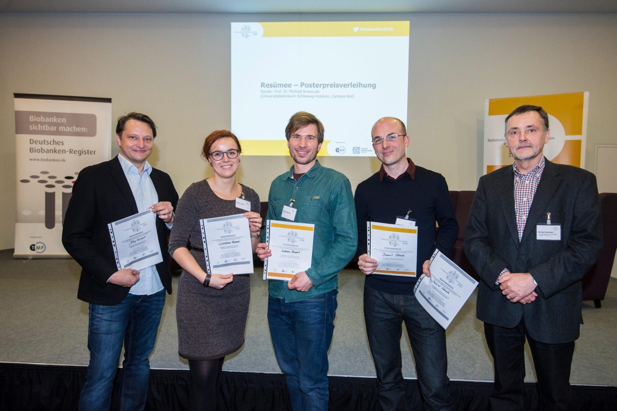 Posterpreisgewinner Biobanken Symposium 2016