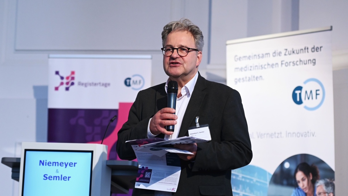 Sebastian C. Semler TMF-Geschäftsführer Sebastian C. Semler auf den Registertagen 2025