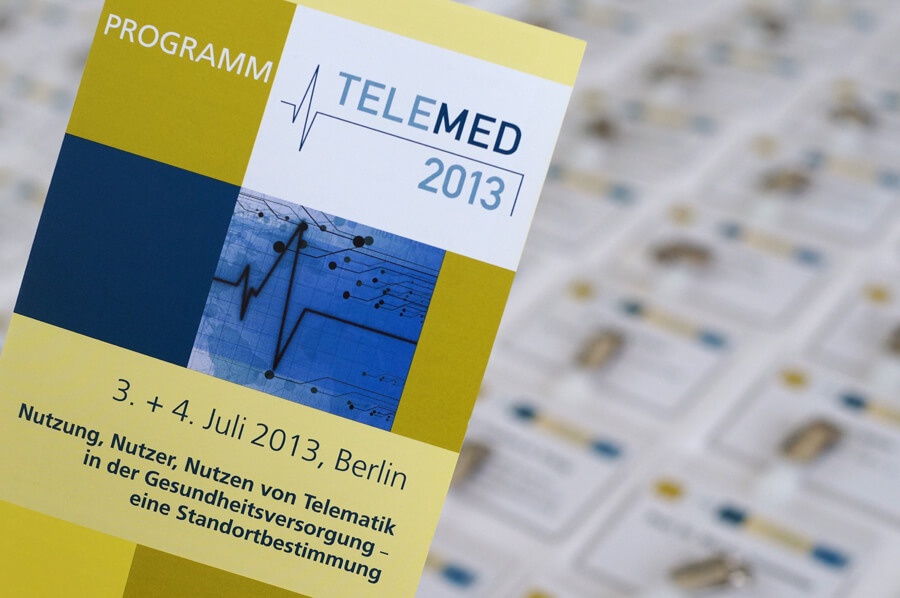 Programmflyer Telemed 2013