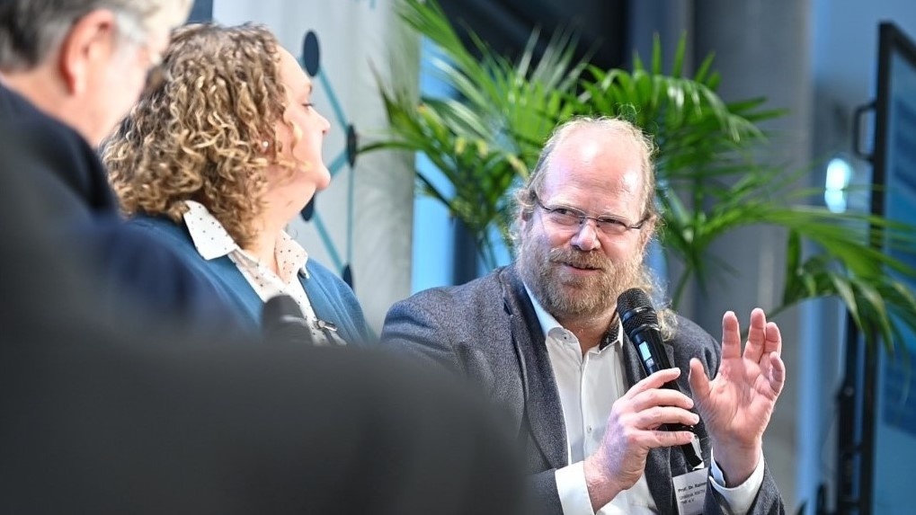 Prof. Dr. Rainer Röhrig auf dem Nationalen Digital Health Symposium 2024