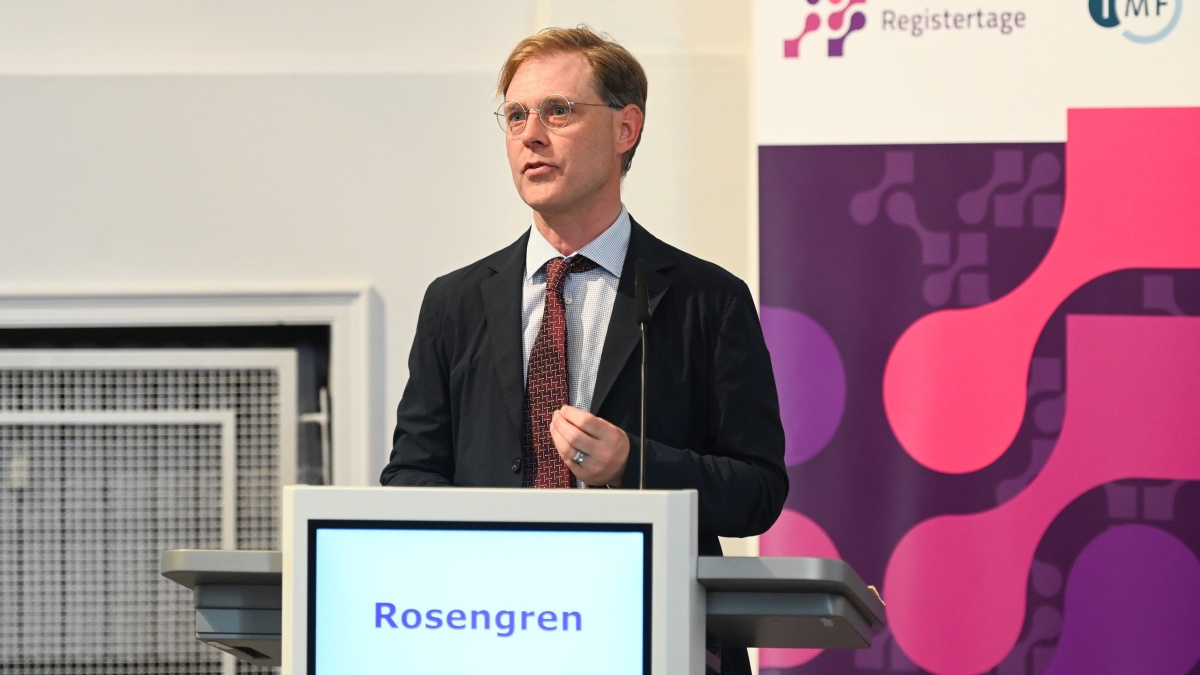 Prof. Björn Rosengren auf den Registertagen 2024