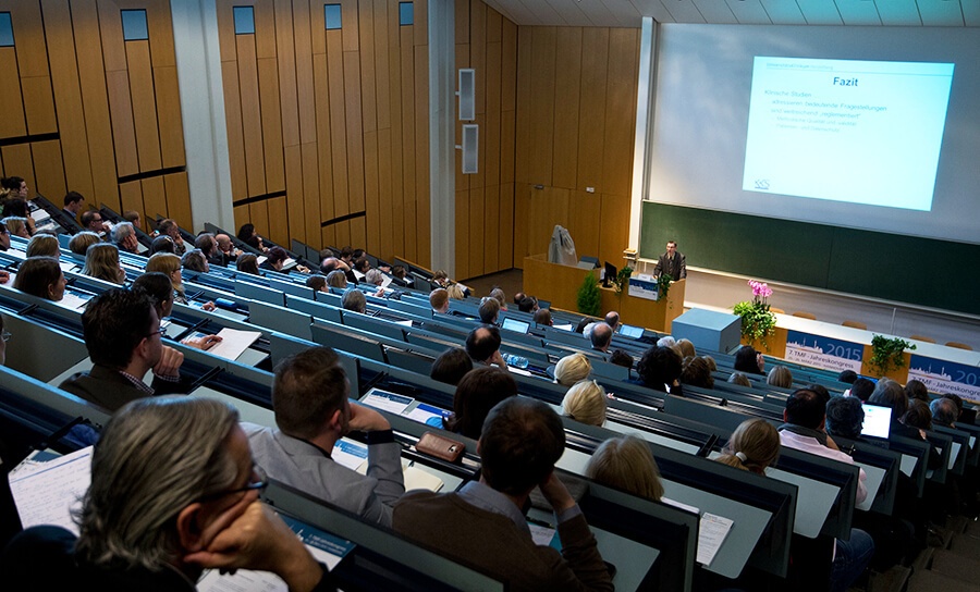 Das Publikum des TMF-Jahreskongresses 2015 im Saal