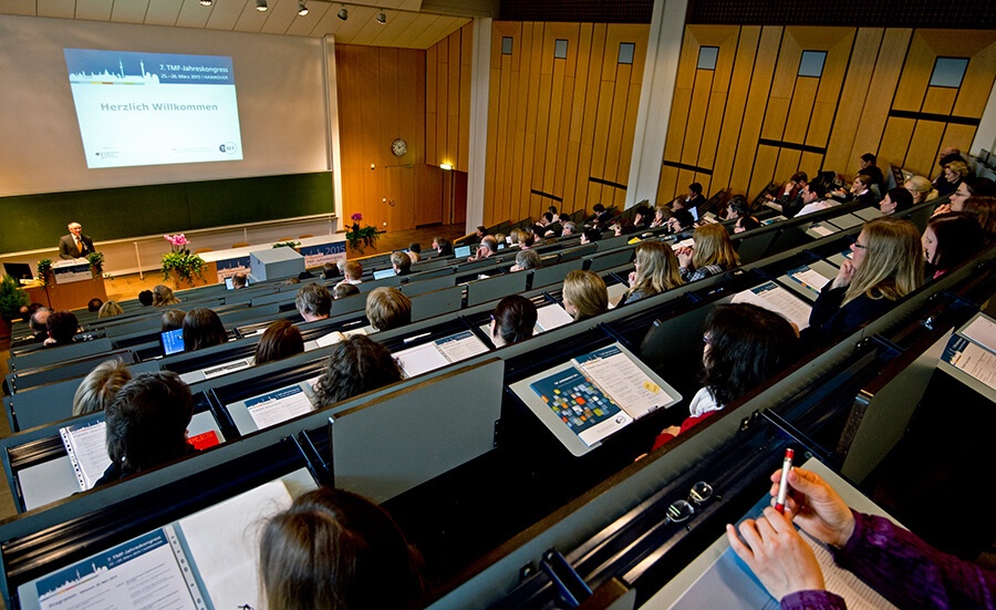 Der gut besuchte Saal beim TMF-Jahreskongress 2015