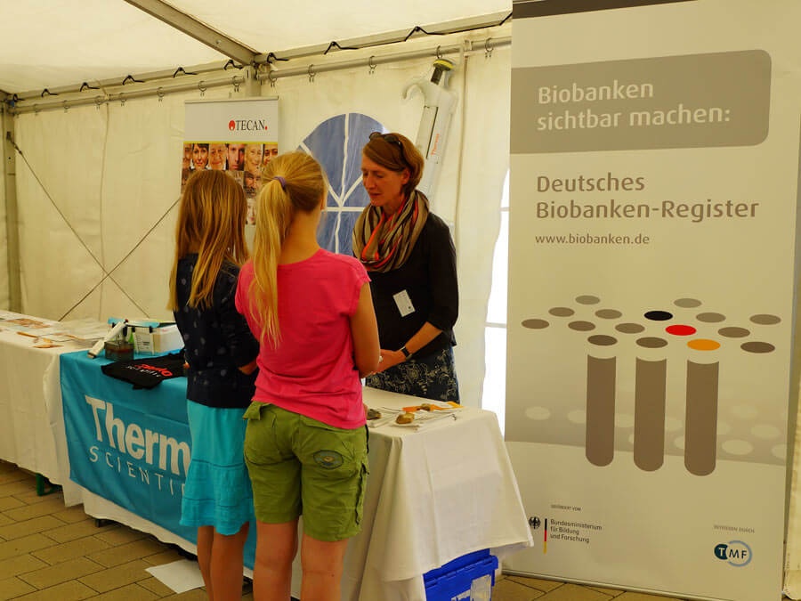 Stand Deutsches Biobanken Register idbw Symposium 2013