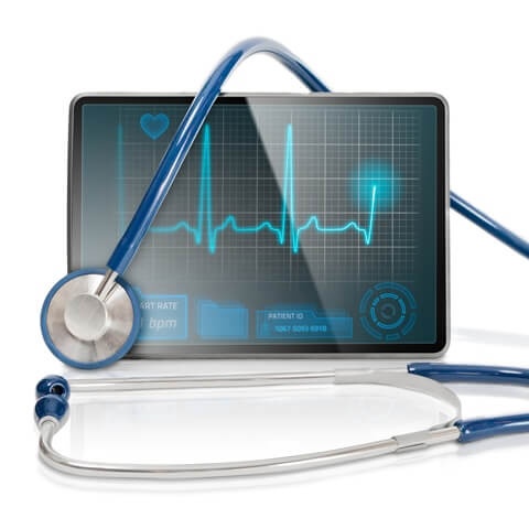 Tablet Cardiogramm by Stepan Kapl (Shutterstock)