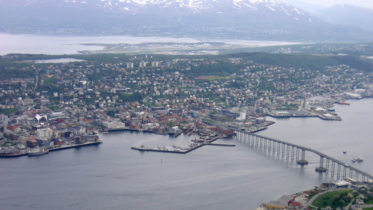 Tromso Vogelperspektive