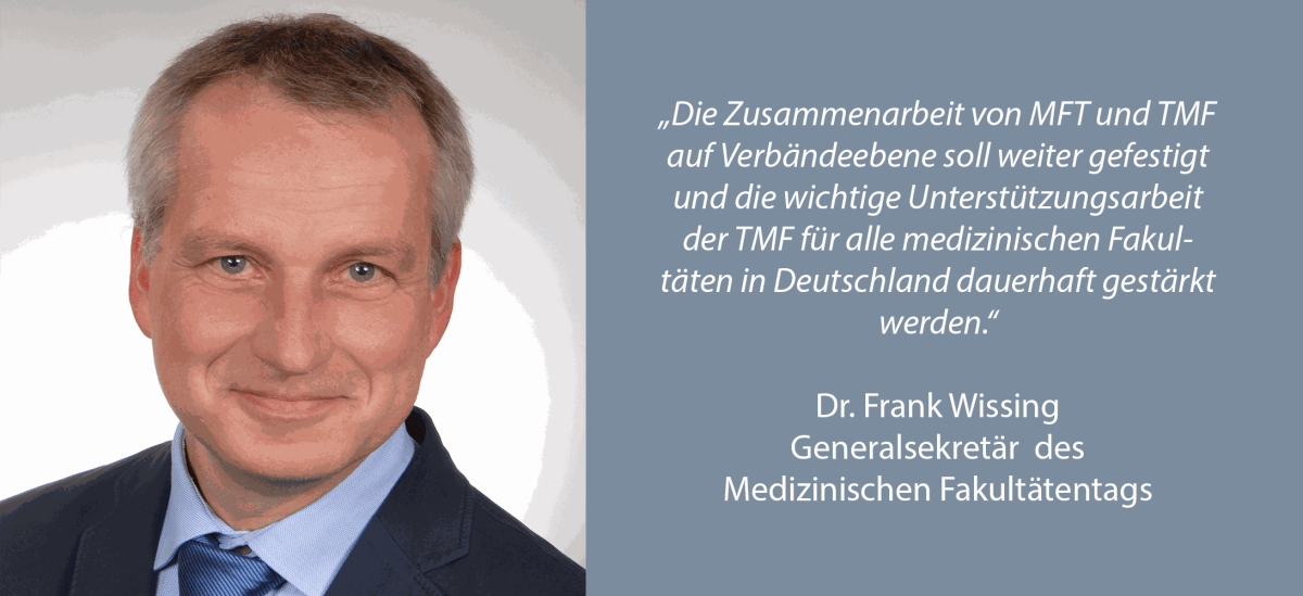 Dr. Frank Wissing mit Zitat