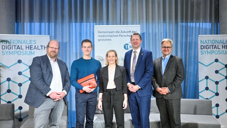 Prof. Dr. Rainer Röhrig, Matthias Mieves, Prof. Dr. Louisa Specht-Riemenschneider, Prof. Dr. Joe Lennerz und Sebastian C. Semler