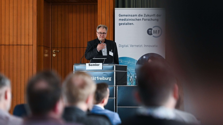 Sebastian C. Semler auf dem TMF-Jahreskongress 2025