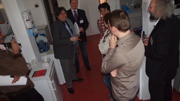 Besuch IBBL AG Biomaterialbanken Integrated Biobank Luxembourg 2011