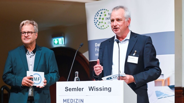 Sebastian C. Semler and Dr. Frank Wissing Sebastian C. Semler and Dr. Frank Wissing at the MII-Symposium 2025.